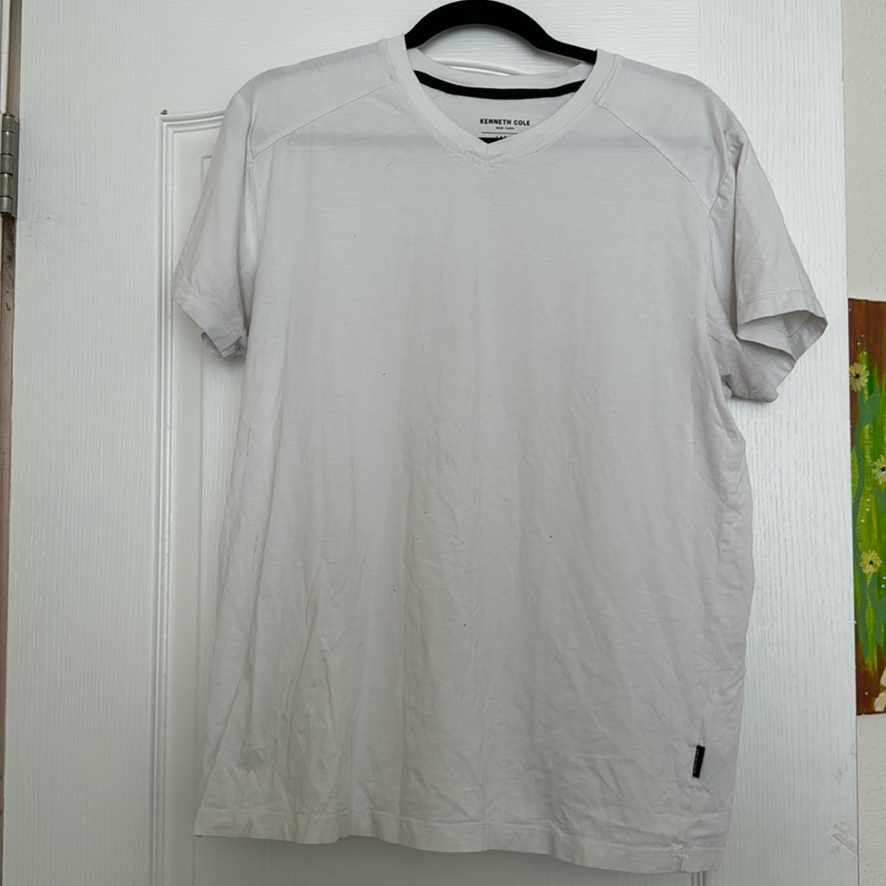 Kenneth Cole White T-Shirt